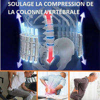 Ceinture dorsale | ceinture de soutient lombaire | ceinture de décompression 