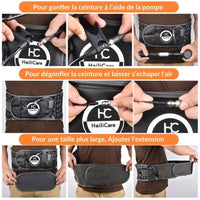 ceinture dorsale | ceinture de soutien lombaire | ceinture de décompression 