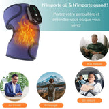 Genouillère Massante Vibrante et Chauffante