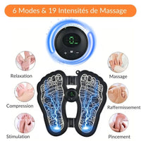 Masseur pieds EMS 