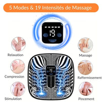 Tapis massage pieds EMS 