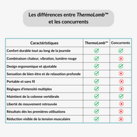 ThermoBelt™ : Ceinture Chauffante et Vibrante