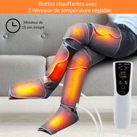 Appareil de massage pour jambe par pressothérapie 